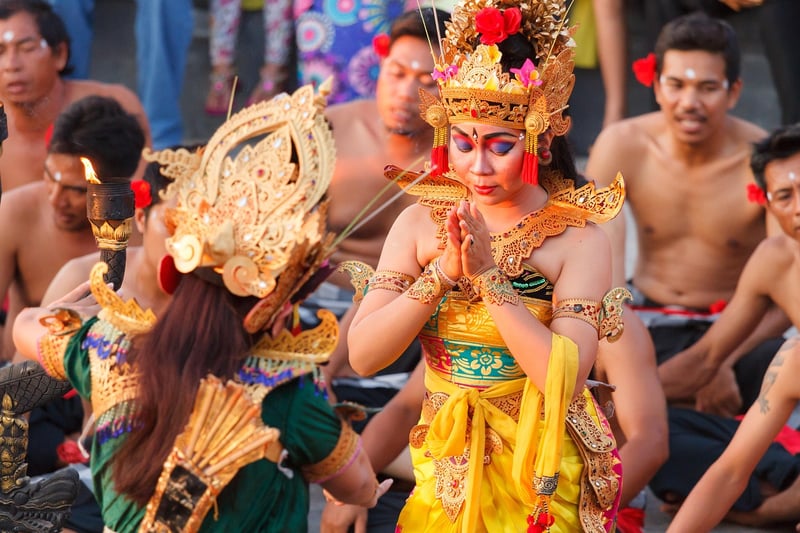 Fire Dance Performance